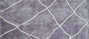 Conceptum Funk Chenille Gray AL 60 - Alfombra 150 x 230 cm